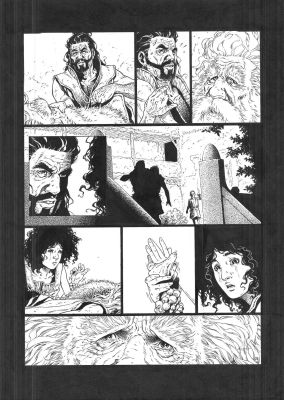 Pellet Philippe | Planche Originale 28 de Sheïd Le piège de Mafate | Galerie Napoléon