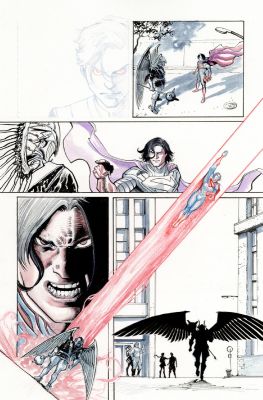 Juan Ferreyra | Absolute Superman Issue 17 Page 20 | ComiConArt