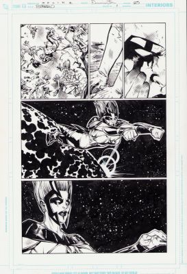 Karl Moline | Starro #1 Pg.25 - Interior Page - 2005 | Anthony’s Comic Book Art