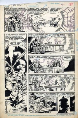 Paris Cullins | Blue Beetle Issue 12 Page 4 | Albert Moy