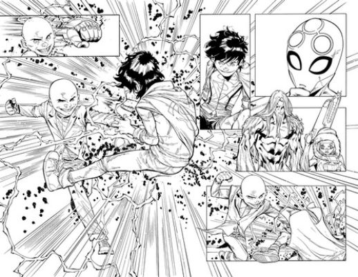 Carlo Barberi, Art Thibert | Adventures of Super Sons #2 Pgs 4&5 | Art Thibert
