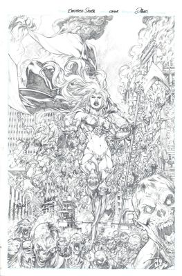Diego Bernard | Empress Death Page Cover | ComiConArt