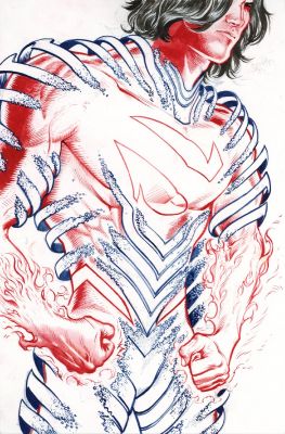 Juan Ferreyra | Absolute Superman Issue 20 Page Cover | ComiConArt