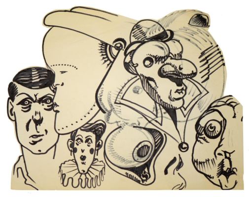 LIBERATORE TANINO (n. 1953) - Automatic drawings | Capitolium Art