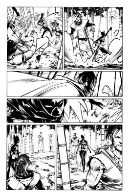 Juan Castro | Batgirl Issue 18 Page 19 | ComiConArt