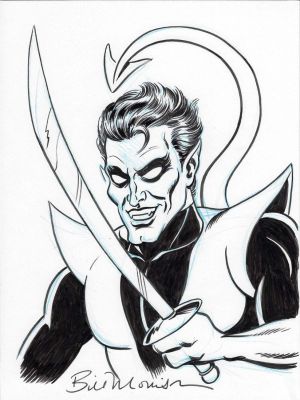 Bill Morrison | Nightcrawler Bust X-Men Simpsons | TDArt