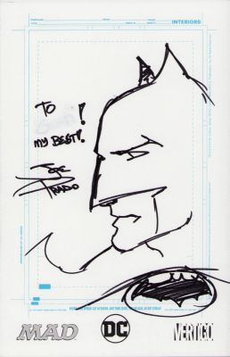 Joe Prado | Batman Ink Art Commission - Signed | Anthony’s Comic Book Art