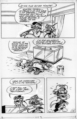 Tabary Jean | Planche originale 14 pour Iznogoud édition de poche de Jean Tabary | Galerie Napoléon