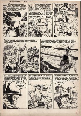 Jerry Robinson | Battlefront #4 Pg.2 - Captured By the Reds | Graphic Collectibles