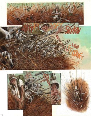 Civiello Emmanuel | Planche originale 26 de Rayons pour Sidar Tome 1 - Lorrain | Galerie Napoléon