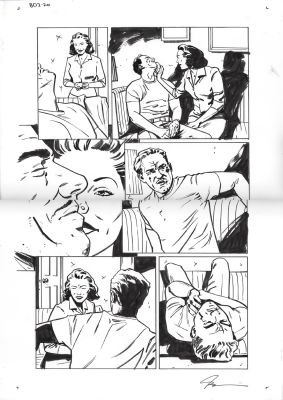 Jacob Phillips | The Peril of the Brutal Dark: an Ezra Cain Mystery Issue 03 Page 20 | Splash Page