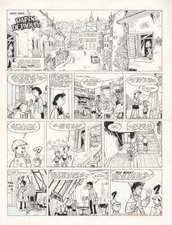 Mittéï. Planche originale du ‘Rapin de Pâques’ | BDEnchères