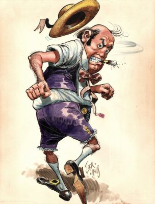 Jack Davis | Published Clothes Magazine Cover Illustration (6-15-71) | Romitaman