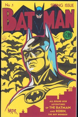 Frank Kadar | Batman #1 Facsimile Edition - Oa Sketch Cover - Signed 2023 | Anthony’s Comic Book Art