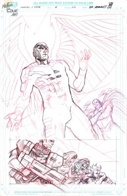 Roi Mercado | Prelim: Inglorious X-Force #5 Issue 5 Page 2 | Next Comic Art