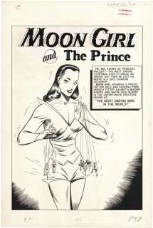 233: Moldoff Most Daring Man in the World comic art | Russ Cochran