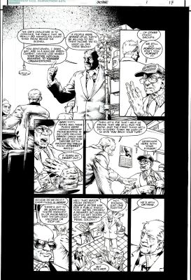 Gene Ha | Oktane #1 P 17 (Nicely Detailed Origin Page!) 1995 | Romitaman