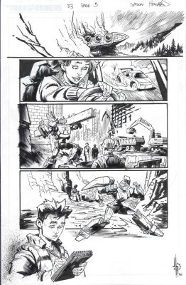 Jason Howard | Transformers (2023 Image) Issue 33 Page 05 | Splash Page