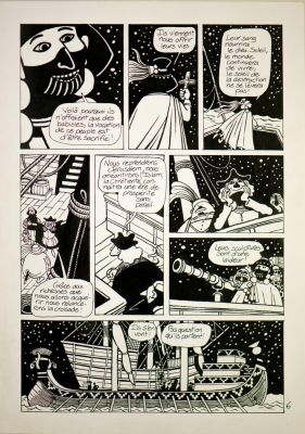 Lot 137 - B DAVID - Nourrir Le Monde (a story of Cristoforo Colombo) p. 6 | Capitolium Art