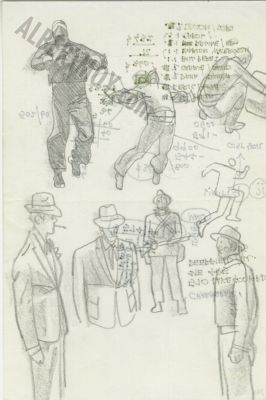 Alex Toth | Sketches Page 277 | Albert Moy