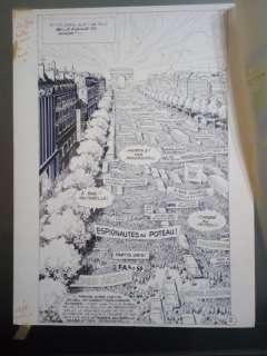 Jean-Yves Mitton - Original Page Art + Colour Layer - Mikros Episode #51 - (1986) | Catawiki