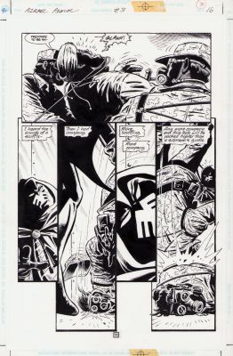 Jim Aparo | Azrael Annual #3 Pg. 16 - Interior Page - 1997 | Anthony’s Comic Book Art
