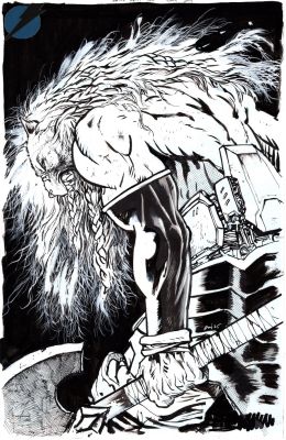 Daniel Warren Johnson - Battle Beast Issue 9 Page Cover