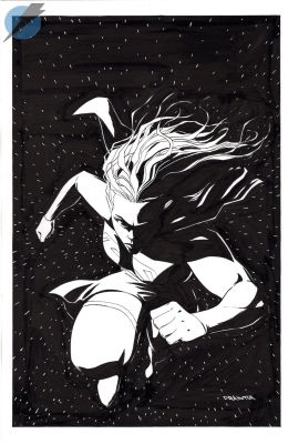 Nick Dragotta | Supergirl Issue 12 Page Cover | Felix Comic Art
