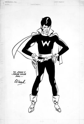 Wally Wood | Dynamo #1 Detailed Splash Recreation Pinup (1St Appearance of Weed) 1970S | Romitaman