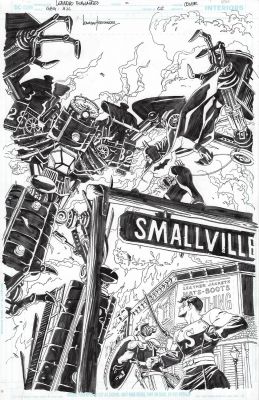 Leandro Fernandez | Batman Gotham By Gaslight a League For Justice Cover Issue 02 Page Cover | Splash Page