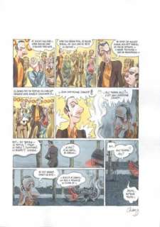 Chauzy | "Winner attitude" Planche 4, crayon et aquarelle en couleur dir | Aponem