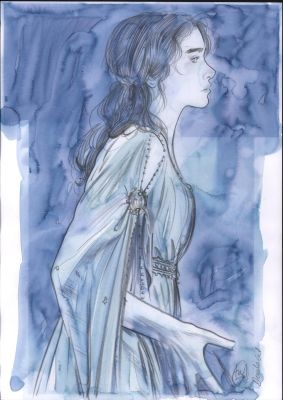 Tula Lotay | Dstlry’s Devil’s Cut Cover Prelim - Signed - 2023 | Anthony’s Comic Book Art