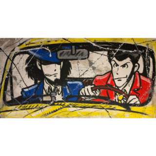 Davide Zanella – Lupin e Jigen in 500 | Marco Lucchetti Art Gallery