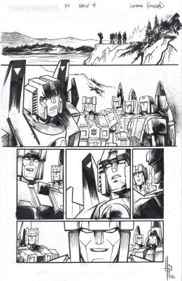 Jason Howard | Transformers (2023 Image) Issue 34 Page 04 | Splash Page