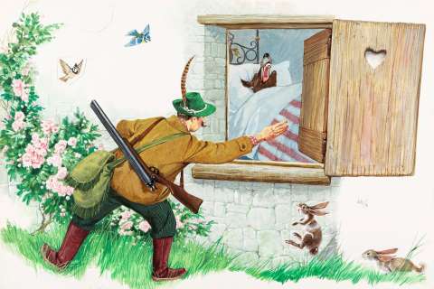 Maraja Libico - "Little Red Riding Hood", 1968 | Urania Casa d’Aste