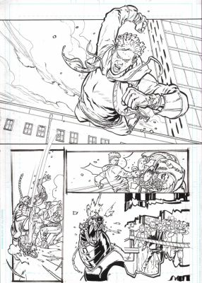 Andrei Bressan – The Uncanny X-Men 10p13 | Berserker Art