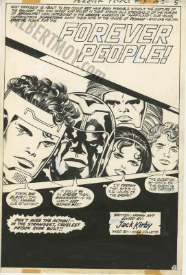 Jack Kirby, Vince Colletta | Forever People Issue 4 Page 5 | Albert Moy