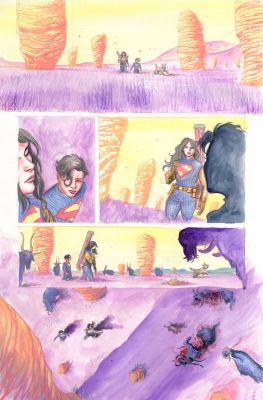 Juan Ferreyra | Absolute Superman Issue 23 Page 13 | ComiConArt