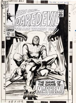 Gene Colan - Daredevil 36 Cover
