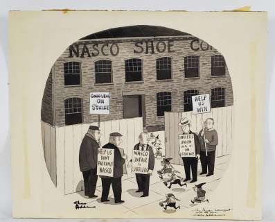 Lot 91 - Charles Addams (American, 1912-1988), Original Cartoon Illustration for the New Yorker Magazine,