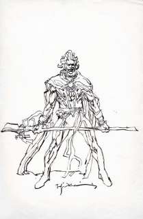 Bill Sienkiewicz - Brother Voodoo sorcerer supreme