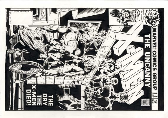 The Uncanny X-Men #114 Cover Recreation by Michael Maikowsky | Raremarq (Buy It Now)