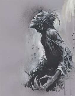 Jason Shawn Alexander | Wrightson Zombie Homage | Jason Shawn Alexander