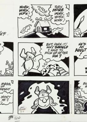 Chris Browne – Hagar The Horrible – Sunday Strip | Berserker Art