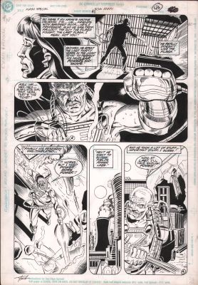 Dick Giordano, Irv Novick | Flash Special #1 P.4 - Professor Fallout - 1990 | Anthony’s Comic Book Art