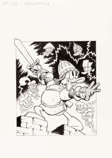 Lot 642 - Rota Marco - "Zio Paperone n. 74", 1995