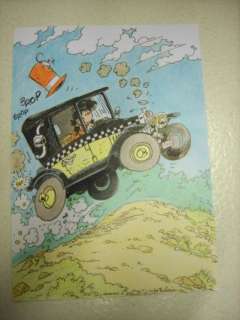 Wasterlain, Marc - Original art in colour - Docteur Poche - Homage to André Franquin (Gaston Lagaffe) | Catawiki