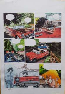 Fernando Caretta - tavola originale a colori | Catawiki