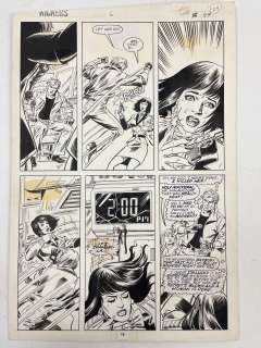Kickers Inc Original Comic Book Art Drawing Issue Issue # 6 Page # 24 | Los Angeles Estate Auction