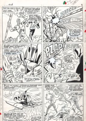 Werner Roth – Dick Ayers – X-Men 24p9 – 1966 – 2up Large size | Berserker Art